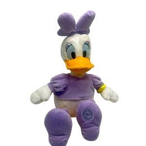 Disney Store Daisy Duck 18” Plush Purple Stuffed Animal Original Authentic